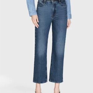 Frame Le Jane Crop Straight Leg Jeans
